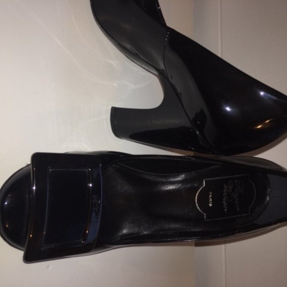 ROGER VIVIER BLACK SHOES - Picture 4 of 5